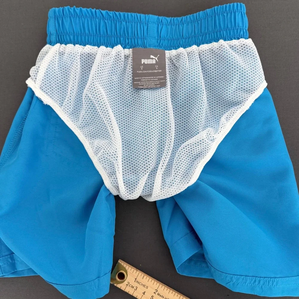 Puma Boys Blue Swim Trunks NWT 5T